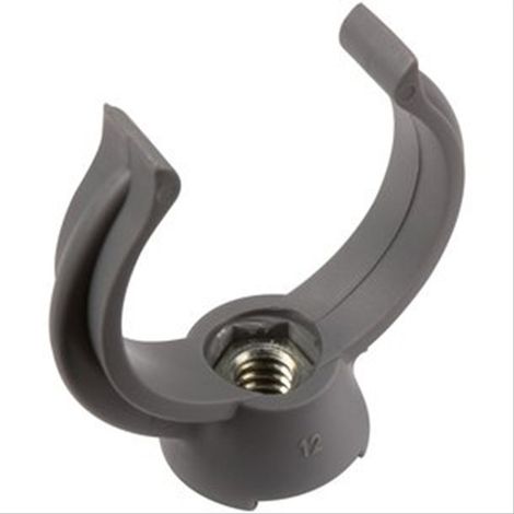 Collier de fixation à clip PVC Ø 50 Le lot de 10