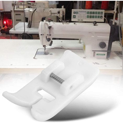 Pied Presseur de Machine à Coudre Zig Zag pour La Plupart des Machines à Coudre domestiques à poignée Basse (1/4)