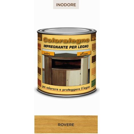 Coloralegno impregnante ml 250 rovere - veleca