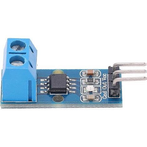 Module de capteur de courant 30A ACS712 pour distribution électrique, composant électronique de contrôle de puissance, outil de mesure précis. (1/5)