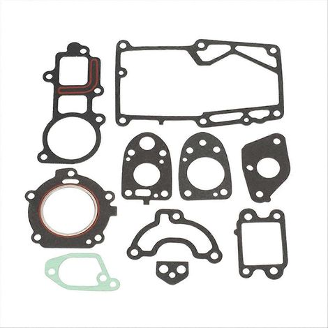 Zylinderkopfdichtung Power-Head 6L5-W0001 6GE-W0001 für Außenbordmotoren, komplettes Dichtungsset, kompatibel mit Yamaha, Bootsmotoren-Ersatzteil, hochfest, 2-teilig (1/5)