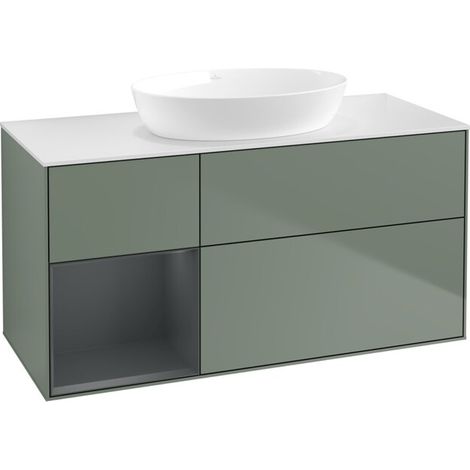 Villeroy & Boch FA61HGGM Meuble sous-lavabo Finion FA6 (1/2)