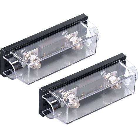 2 ANL 250A 48V Sicherungshalter für Stereo-Audio-Video-Systeme - Sicherungsblock für Wohnmobile, Boote, Yachten, landwirtschaftliche Fahrzeuge (1/5)