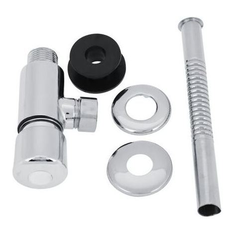 Valve de chasse d'eau en alliage de Zinc, Durable, bureau, htel, salle de bains, toilettes, outil de chasse à pression manuelle (1/5)