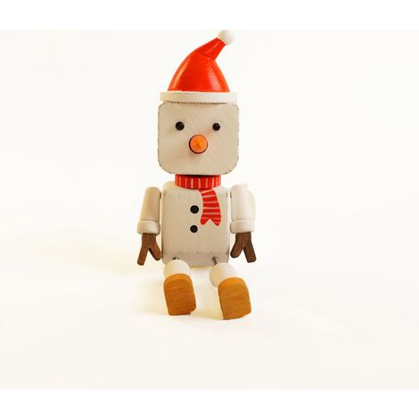 Figurine En Bois Balançoire - Pour Tableau De Bord Voiture - Base Poids Léger Avec Semelle Caoutchouc - 1 Pièce (1/4)