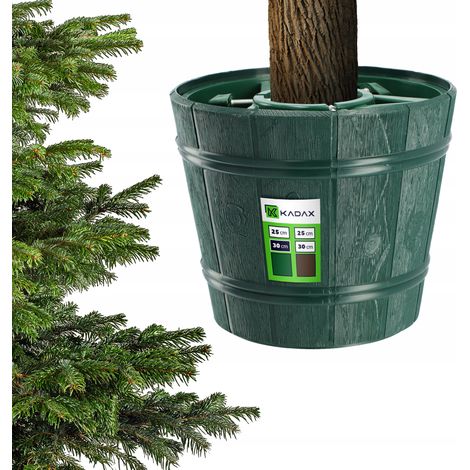 KADAX Soporte grande para árbol de Navidad para árbol de Navidad real en maceta de 2,8 m (1/5)