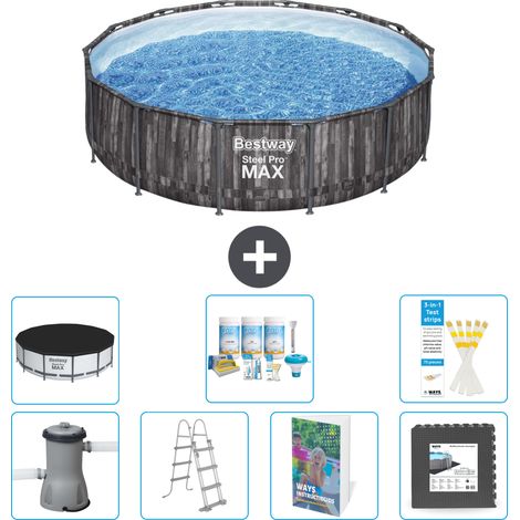 Bestway Steel Pro MAX Rund - 427x107 cm - 8-teilig S581