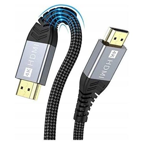Cavo HDMI Vercarnon 5M - HDMI 5M 4K 18Gbps ARC, per PS3/PS4, Xbox One/360 e HDTV. (1/4)