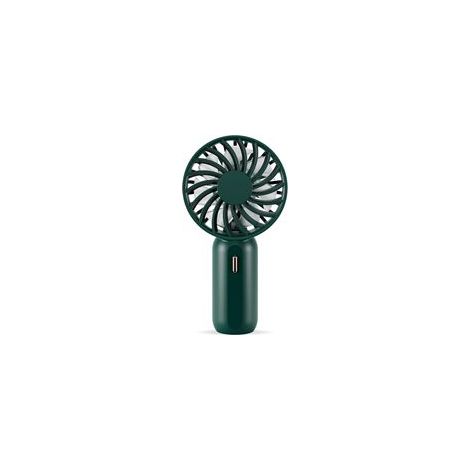 Mini ventilateur portable USB rechargeable 3 vitesses avec cordon, silencieux – Ventilateur de bureau pour maison, bureau et voyages– (1/5)
