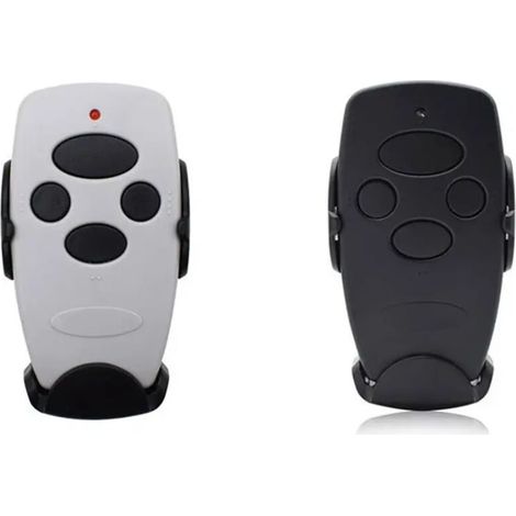 Télécommandes Universelles Compatibles CAME TOP432NA EV 433.92 MHz Rolling Code DOORHAN – Émetteurs Sans Fil pour Garage et Portail 2 Pièces, Noir et Blanc (1/4)