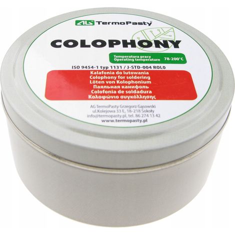 Colofonia attiva per saldatura AG 100 g