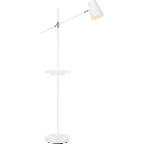 Markslojd LINEAR - Lampadaire d'intérieur à 1 lumière, blanc, E14 (1/3)