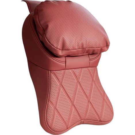 Appui-tête de voiture, coussin ergonomique en mémoire avec sangle réglable, appui-tête de voiture – pour avion, voyage, bureau, trajet, camion, avion (1/5)