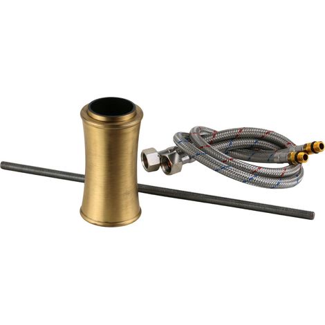 Kit prolunga trasformazione rubinetto lavabo tipo alto in colore bronzo Gattoni Orta KTP100/27VB  Bronzo