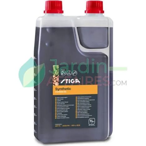 STIGA 2-Takt-Synthetiköl 1 Liter mit Spender