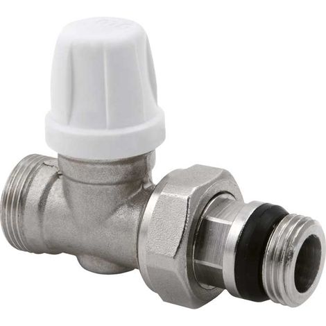 Raccord micrométrique droit avec bouclier de verrouillage pour tuyaux en cuivre, multicouches et Pe-X "Tulipano" Icma 1/2"