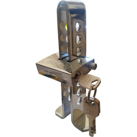 Verrou De Frein Et D'Embrayage Pour Voiture - En Acier Inoxydable - Ajustable Sur 8 Positions - Compatible Pedalier Plat 1 4 Cm - 1 Pièce