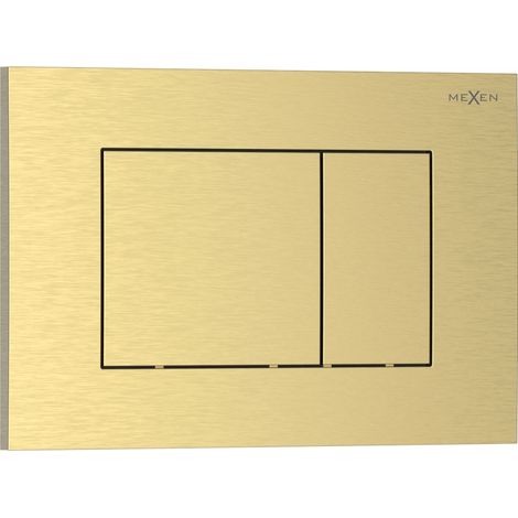 Mexen Tex 02 Spültaste, gebürstetes Gold - 6102-11