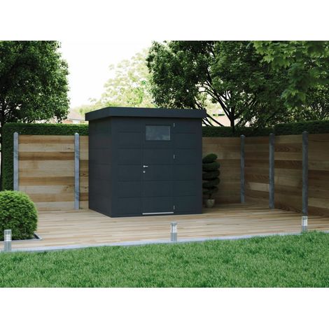 Caseta Metalica Jardin Novo Habitat Nh2 Antracita (1/5)