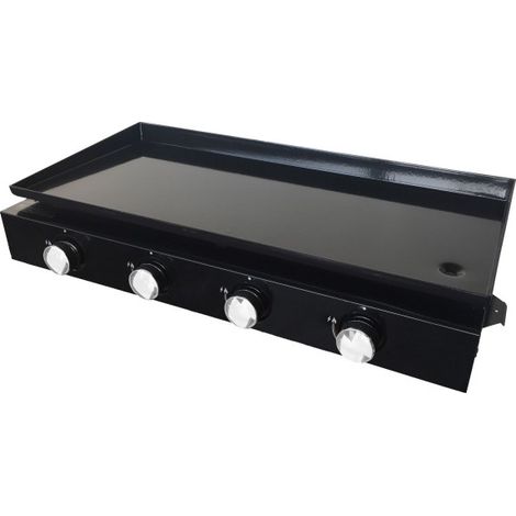 Plancha de hierro fundido esmaltado L 41,3 x An 23 cm - Pieza de repuesto
