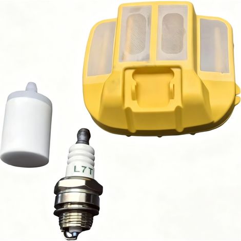 Filtre air et carburant compatible Husqvarna 545 550XP Jonsered CS2253 réf 522675405 (1/4)