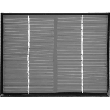 Panneau Solaire Polycristallin 12V 1.5W 115x90mm Module D'alimentation Portable Pour Bricolage Lumière D'urgence (1/5)