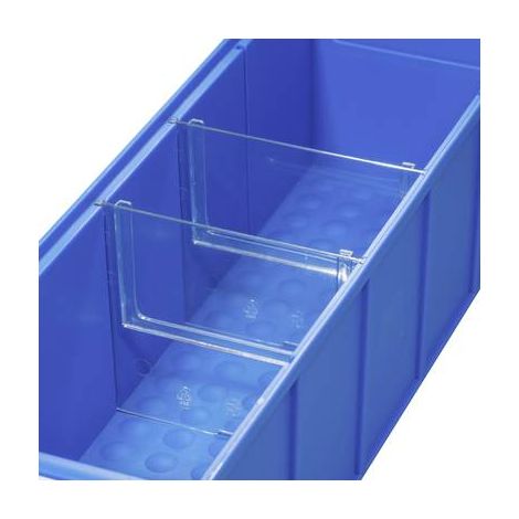 SÉPARATION POUR BAC DE RANGEMENT ALLIT PROFIPLUS SHELFBOX DIVIDER S 456590 TRANSPARENT 4 PC(S) (1/3)