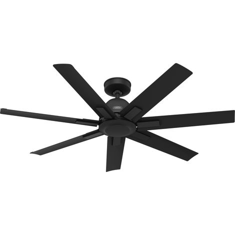 DC Ceiling Fan Sahira Black with Remote