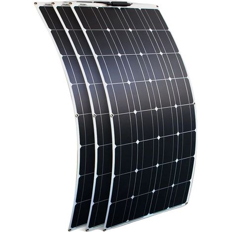 Panneau Solaire Flexible, 100 Watts, Haute Efficacité, panneau solaire de 300w (1/2)