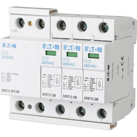 Kit parafoudre kit TN-S/TT 3+1p 000158332 EATON SPBT12-280-3+NPE