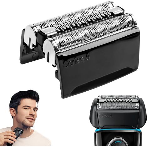 Tete de Rasoir Serie 5 Tête de Rechange pour Rasoir Électrique pour 5020S 5030S 5040S 5050CC 5070CC 5090CC 5147S Accessoires de Rasage pour Homme (1/5)