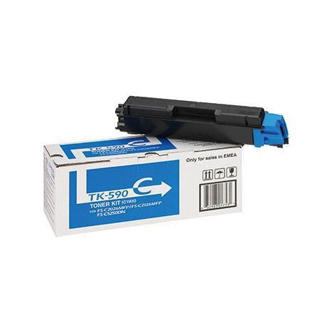 Toner Originalzubehör TK-590C ca. 5.000 Seiten cyan (1/3)