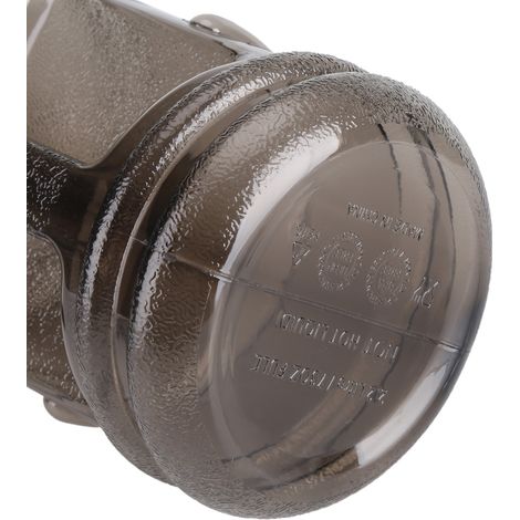 Gourde sport 2,2L grande capacité pour camping, randonnée et salle de sport - Noir (1/5)