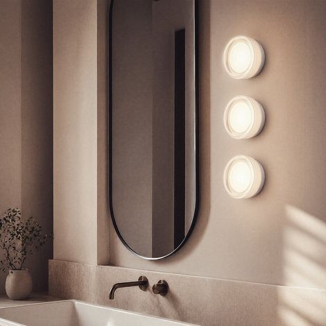 Applique Murale Extérieure LED Aluminium Orvo 4000K Blanc Blanc neutre ø14 cm (1/5)