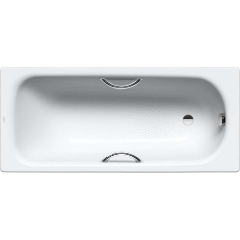 Kaldewei Advantage - Badewanne Saniform Plus Star 334, 170x73 cm, mit Grifflöchern, rutschhemmend, weiß 133430000001 (1/3)
