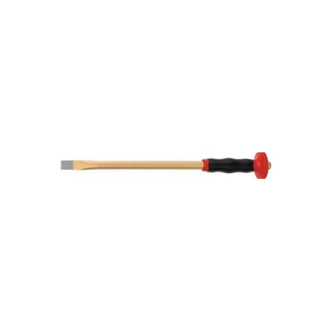 Rennsteig Meißel, Elektrikermeißel 300mm x 12mm, 2K-Handschutz 8-kant x 10 mm (1/2)