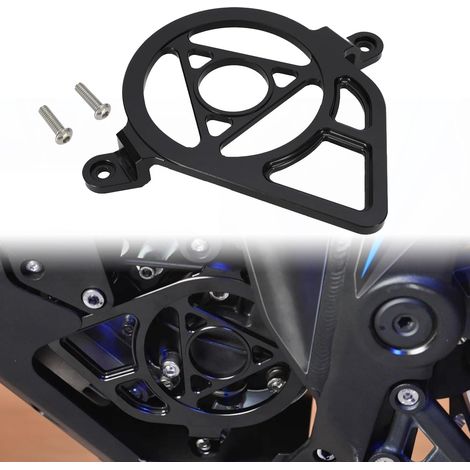 Protezione motore per moto, protezione puleggia, protezione pignone, protezione motore in alluminio CNC per Talaria Sting MX3/MX4/MX5, nero
