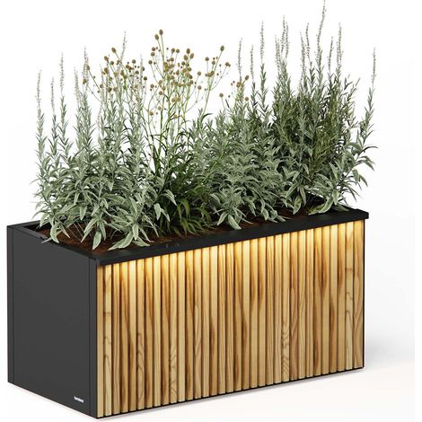 Herstera Garden Deco Planter 100x50x50 cm SET