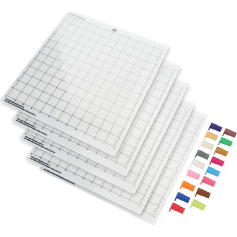 5 planches antidérapantes adhésives + 17 adaptateurs pour stylo, accessoires de machine de découpe (1/5)