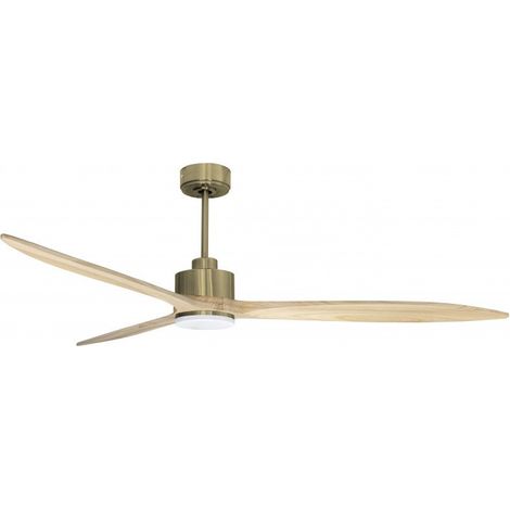 Latino - un  super destratificateur et un ventilateur avec lumière, moteur DC, 166 Cm  pales bois , thermostat, Wifi (1/5)