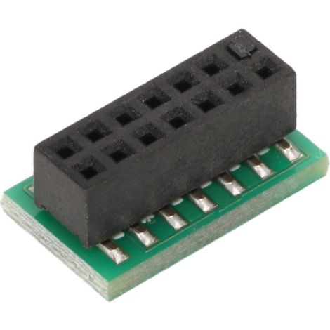 Le module de sécurité de chiffrement TPM 2.0 est doté d'une interface SPI à 14 broches et est compatible avec les cartes mères PC, les systèmes Win 10 et Win11 2.0. (1/5)