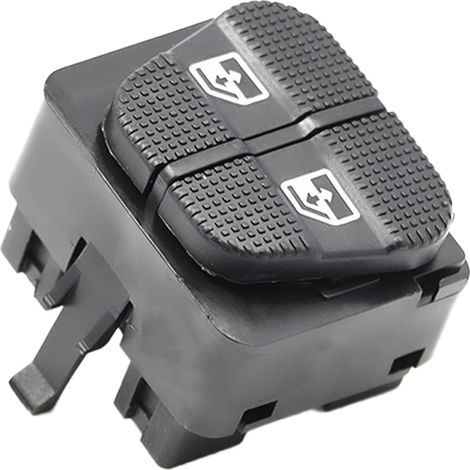 Interrupteur de lève-vitre pour Golf 3 Cabriolet Passat B3 B4 avec interrupteur de lève-vitre avec cadre double interrupteur à bouton-poussoir 1H0959855 (1/5)