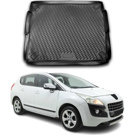 OMAC Kofferraumwanne Auto Kompatibel mit Seat MII 2012 bis 2023, Antirutsch Wasserdicht, 3D Premium TPE, Schwarz