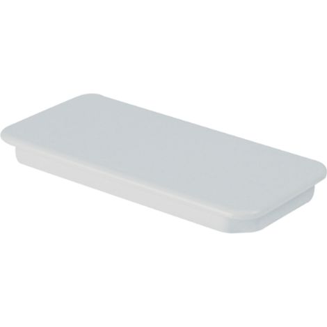 Tapa final rectangular blanca Blanco 55x110 Blanco 55x110 (1/2)