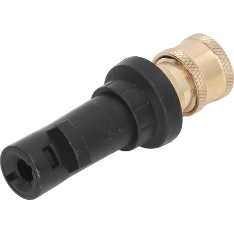 Adaptateur pour pistolet à eau série K, raccord de tuyau haute pression 1/4 po en laiton PC 2000 PSI pour le nettoyage (1/5)