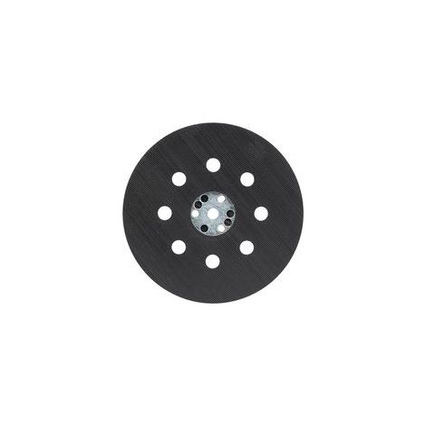 Accessories Plateau de Ponçage Mi-Dur (pour Peinture, Mastic, 8 Trous, diamètre 125 mm, Accessoires Ponceuses Excentriques) [Classe énergétique A+] (1/5)
