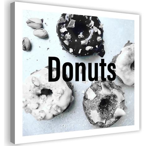 Tableau sur toile Donuts 40x40 (1/5)