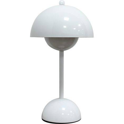 Lámpara de mesilla de noche, bola blanca bajo la cúpula, LED 3W, cambio de color, inalámbrica, táctil COSTA Milagro (1/5)