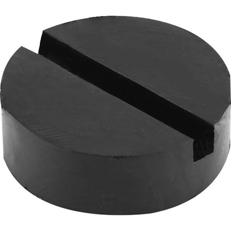 Patins de levage universels pour châssis de voiture, adaptateur en caoutchouc noir pour cric de plancher à fentes. (1/5)