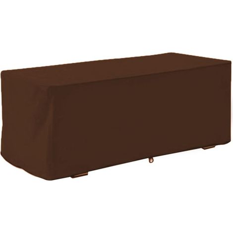 Flammkraft – Coffre de jardin étanche 123x62x55cm – Housse Oxford 210D anti-UV – Cordon élastique ajustable – Sac de rangement inclus